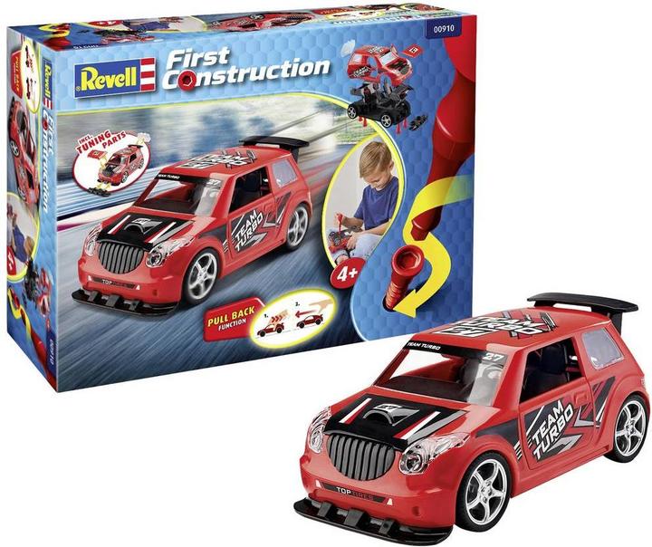 Immagine prodotto Revell Auto da rally con motore a strappo, rosso