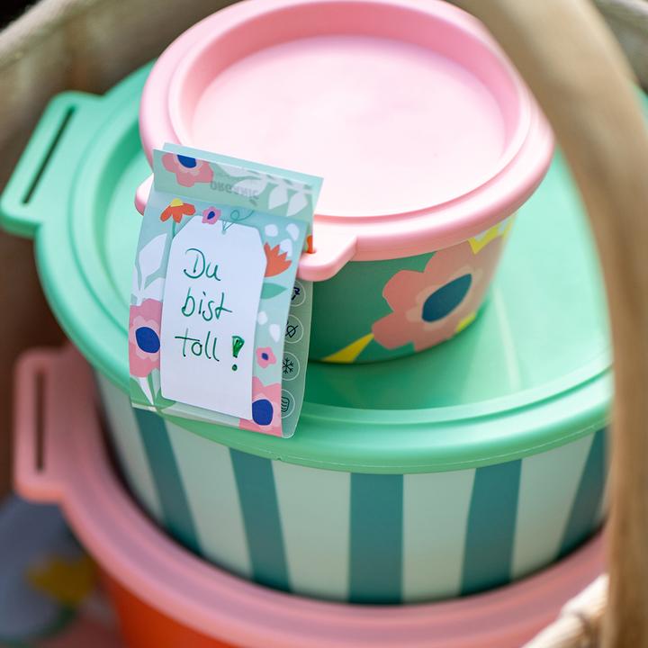 Actual product image Koziol Nora Box Blooms bowl 11 cm, 1 piece, Sweet Pink (11 cm, 0.25 l, 1 x)