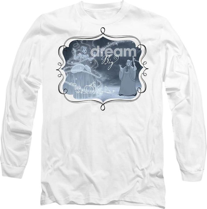Immagine prodotto Cinderella Dream Big Maglietta Fata Madrina Adulto Unisex (L)