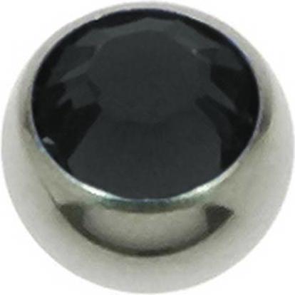 Produktbild Bijouteria Piercingverschluss (Premium Kristall, Chirurgenstahl 316L)