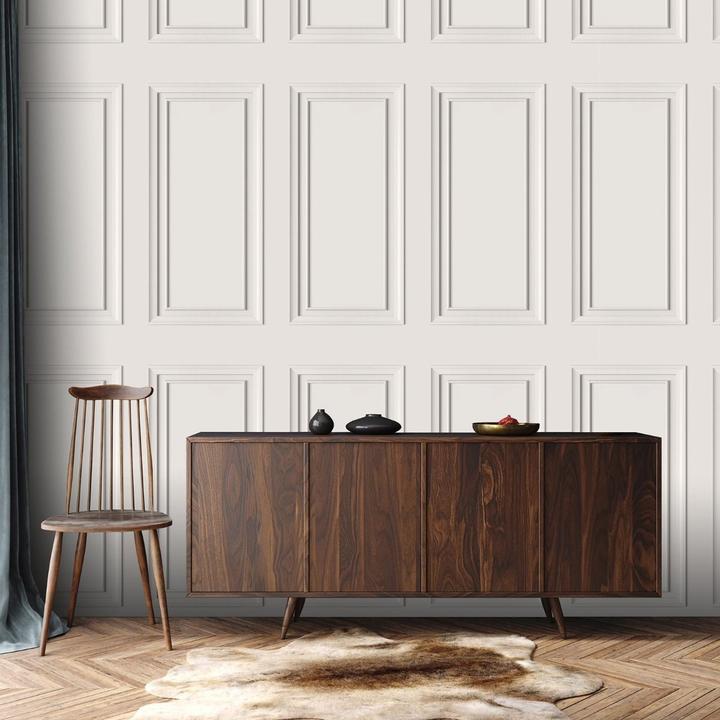 Actual product image The Design Library Dimension Wood Panel Wallpaper