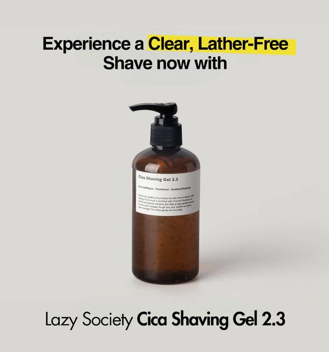 Immagine prodotto Lazysociety CICA Shaving Gel 2.3 (250 ml)