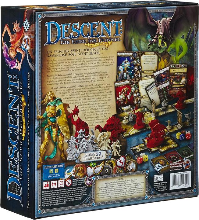 Produktbild Descent: Die Reise ins Dunkel, 2. Edition (Deutsch)