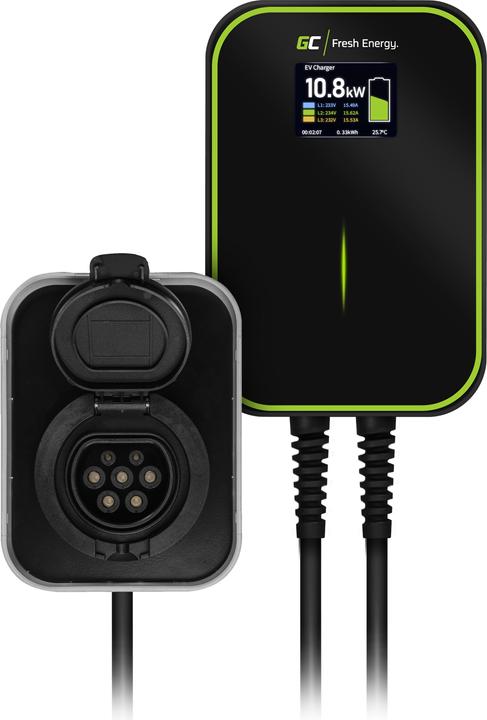 Actual product image GreenCell EV15RFID (Type 2, 22 kW, 32 A, Type 2)
