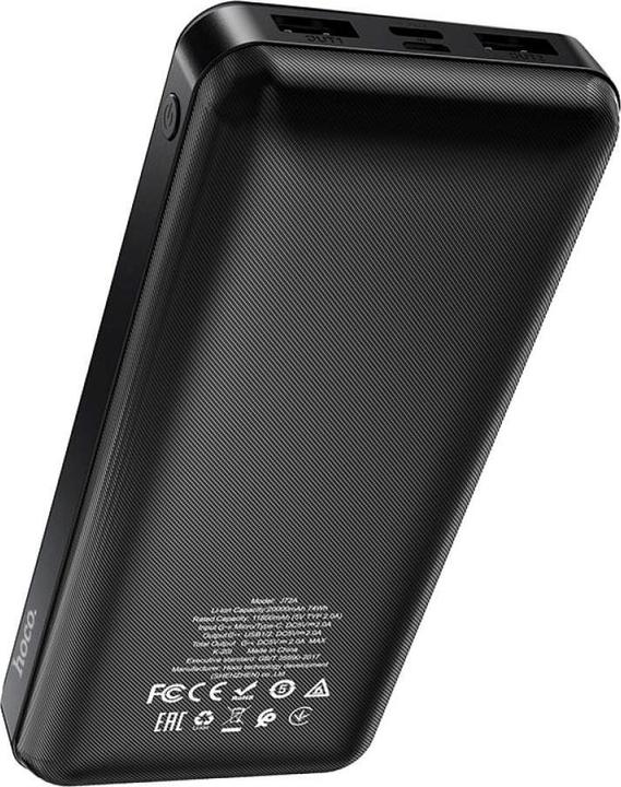 Actual product image Hoco External battery Power Bank J72A 20000mAh black (20000 mAh)