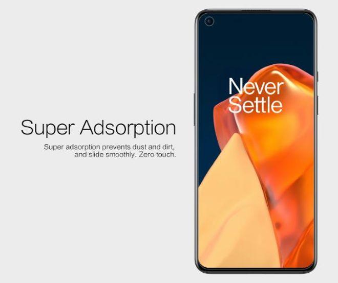 Actual product image Nillkin Super Clear Series Protective Film (1 Piece, OnePlus 9)