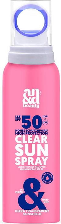 Produktbild A.N.D. beauty Clear Sun Spray SPF 50 (Sonnenspray, SPF 50, 100 ml)