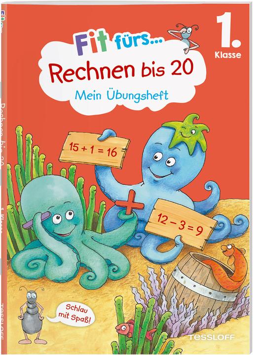 Image du produit Tessloff Fit fürs Rechnen bis 20. 1. Klasse. Mein Übungsheft (Allemand, Kirstin Gramowski, Guido Wandrey, 2024)