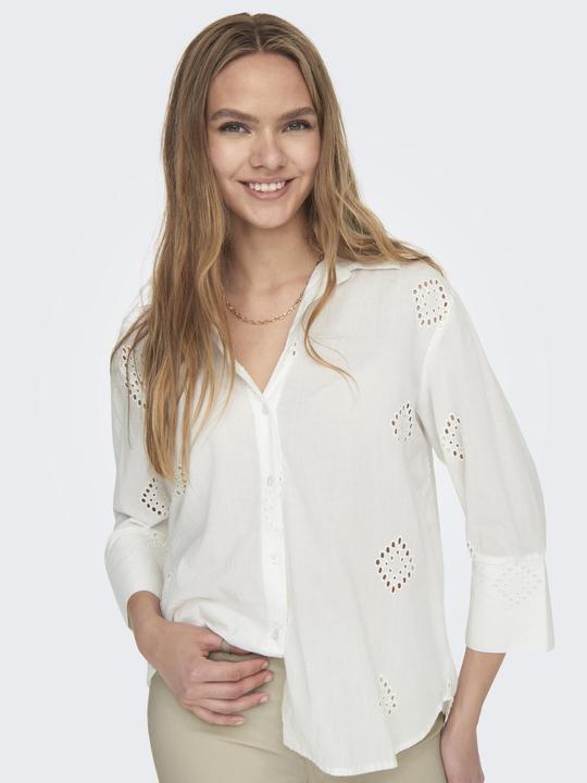 Image du produit JdY Coupe normale Col chemise Manches longues Coupe volumineuse des bras Chemise (S)
