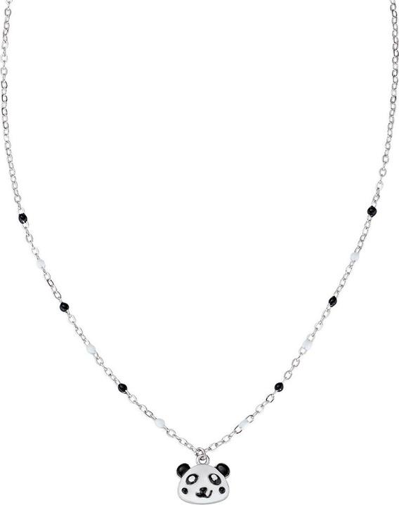 Produktbild Amen Junior Panda Halskette (Silber 925, Emaille)