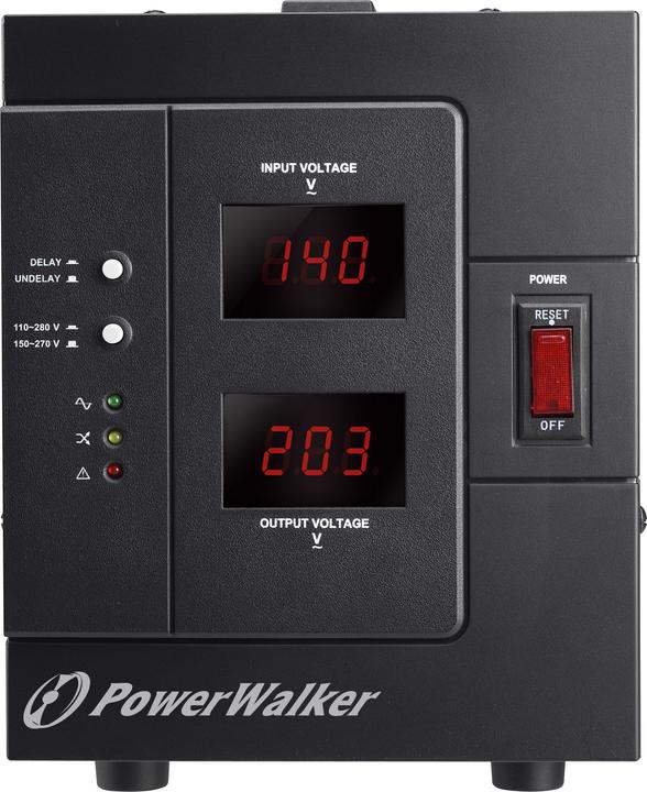 Produktbild Powerwalker AVR 3000 SIV FR - 110-280 V - 3000 VA - 2400 W - 1 AC-Ausgänge - Terminal - 95% (3000 VA, 2400 W)