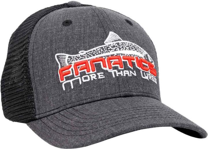 Actual product image Stucki Fishing Because Fanatics Cap Grau, Forelle
