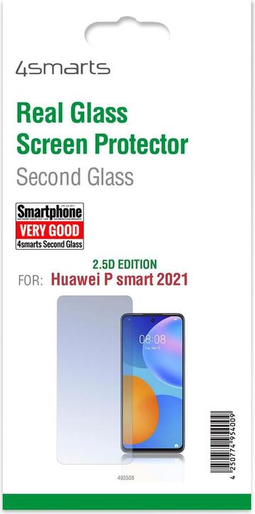 Actual product image 4smarts Second Glass (1 Piece, Huawei P Smart (2021))
