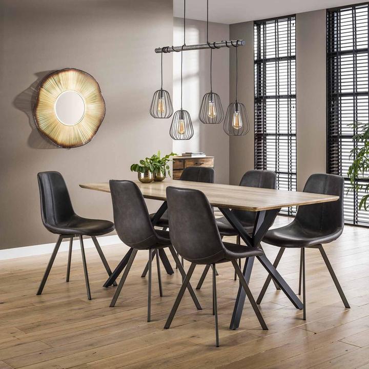 Produktbild famlights Madeleine aus Metall in Silber 4xE27 (E27)