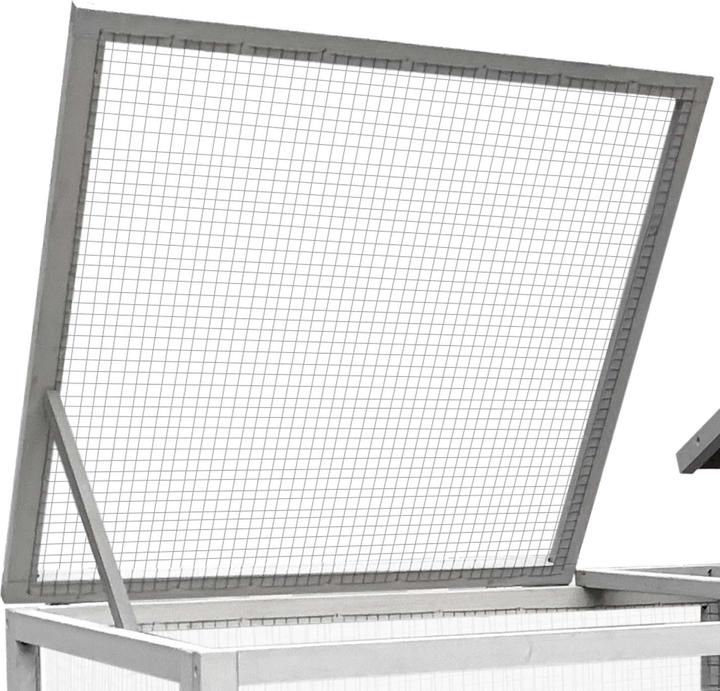 Image du produit Wiltec Clapier pour lapins 1460x750x830mm Enclos pour lapins Cage pour petits animaux