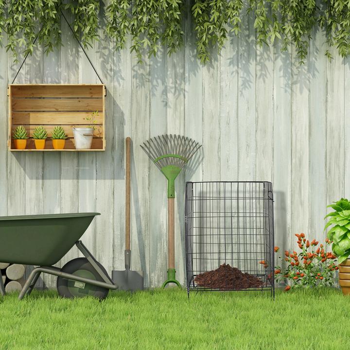 Actual product image Relaxdays Metal composter (120 l)