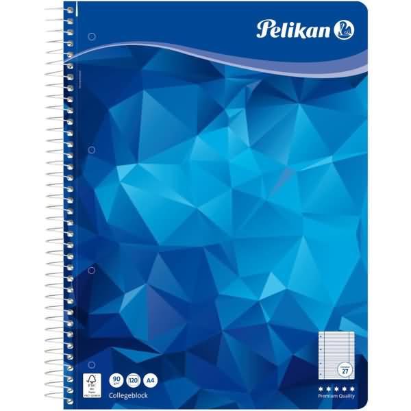 Image du produit Pelikan Bloc en spirale (A4, À rayures)