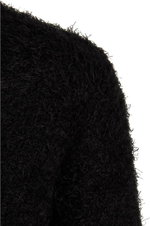 Actual product image Urban Classics Ladies Tied Cropped Feather Cardigan - 117653 (4XL)