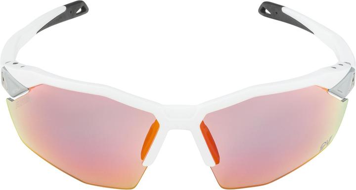 Actual product image ALPINA SPORTS Twist Six S HR QV (White Matt, Rainbow)