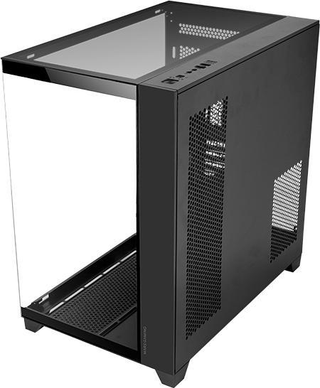 Mars Gaming Boitier Moyen Tour Atx Mc-3c RGB Avec Panneaux Vitrés (Noir) (mATX, Mini-ITX, ATX)