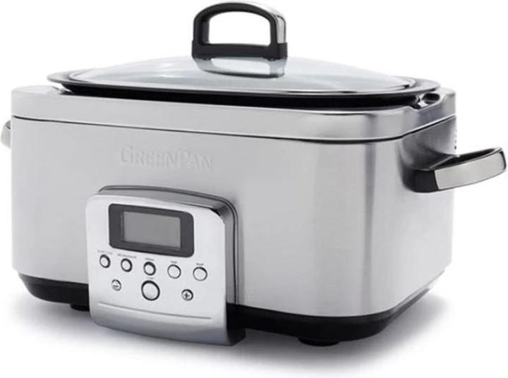 Image du produit Greenpan Cuiseur lent en acier inoxydable