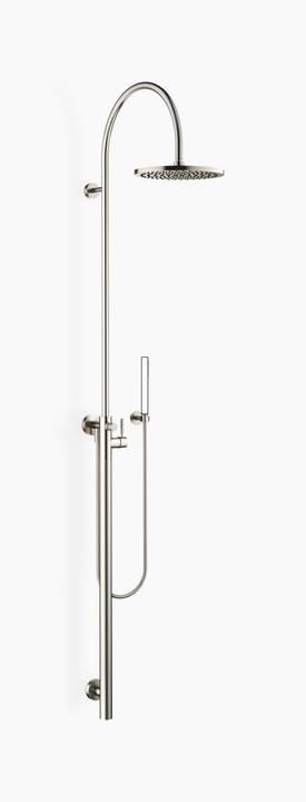 Produktbild Dornbracht Duschstele mit Brause-Einhandbatterie, Ausladung Standbrause 450 mm, Kopfbrause 300 mm