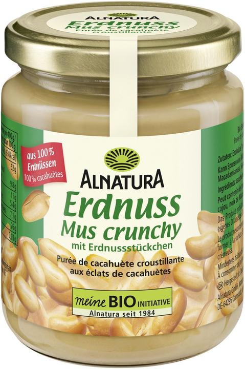 Image du produit Alnatura Purée de cacahuètes bio croquante 250g (250 g)