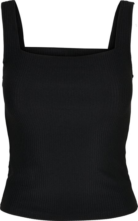 Urban Classics Ladies Squard Neckline Rib Top