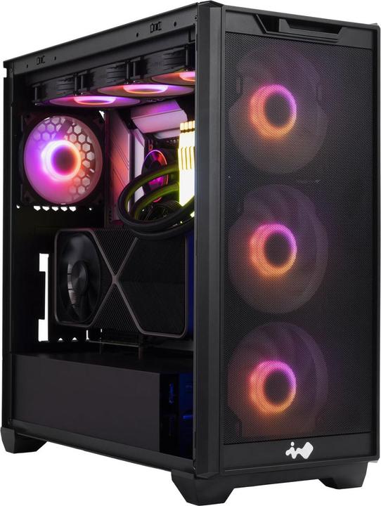 Image du produit In Win Boîtier InWin D5 - noir (Mini-ITX, E-ATX, mATX, ATX)