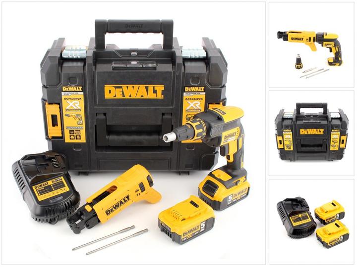 Produktbild DeWalt DCF620P2KQW AkkuMagazinschrauber (Akkubetrieb)