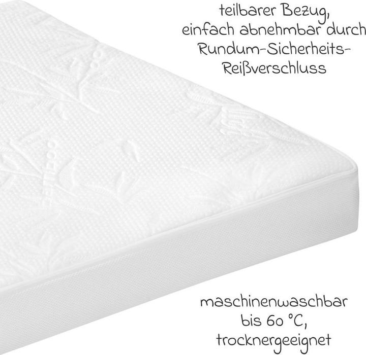 Actual product image Alvi Babymatratzen & Kindermatratzen 4-tlg. Matratzen-Set für Kinderbett 70x140 (70 x 140 cm)