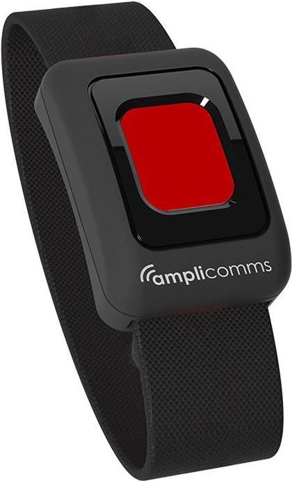 Produktbild amplicom Ersatz-Notrufarmband für BigTel 50 Plus schwarz