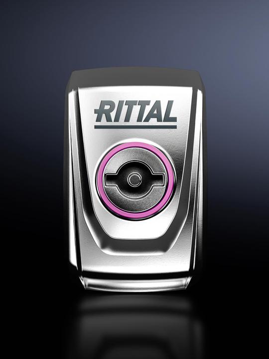 Actual product image Rittal Sash lock SZ 2304100 for AX, with double-bit insert