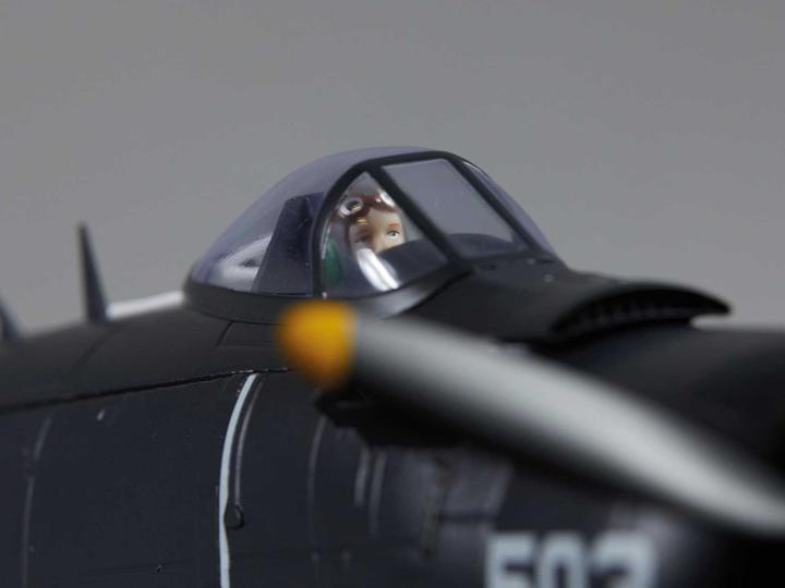 Produktbild Derbee A1 Skyraider Warbird PNP blau - 80cm (Warbird)