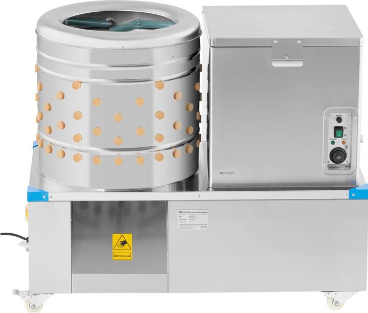 Actual product image Wiesenfield 2-in-1 Chicken Plucker & Chicken Scalder - drum 50 cm - 2 - 3 chickens per min