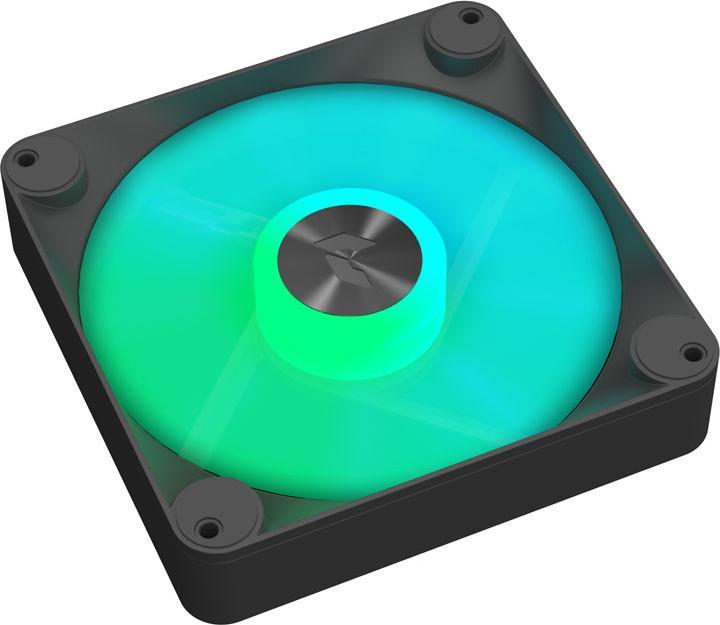 Actual product image APNX FP1-140 PWM fan, ARGB, - 140mm, black (140 mm)