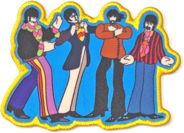 Actual product image The Beatles Yellow Submarine Sub Band Woven Standard Patch
