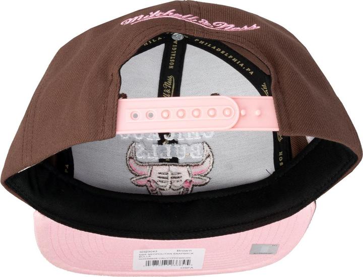 Image du produit Mitchell & Ness Casquette Snapback Neopolitan Chicago Bulls Marron (Taille unique)