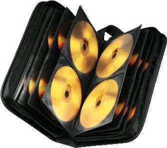 Actual product image Hama CD-/DVD-Wallet made of Nylon 80, black