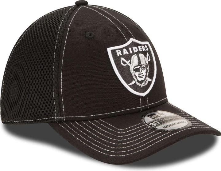 Produktbild New Era 39Thirty Stretch Mesh Cap - Las Vegas Raiders - L/XL (XL)