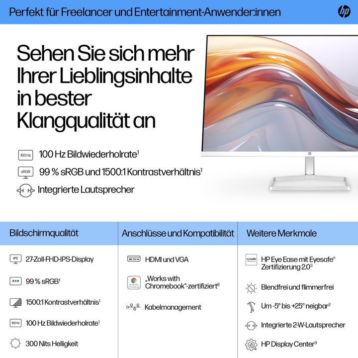 Productafbeelding HP Series 5 527 (1920 x 1080 Pixels, 27")