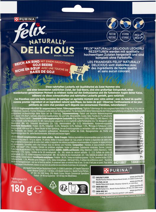 Produktbild Felix Naturally Delicious (Adult, 6 Stk., 1280 g)