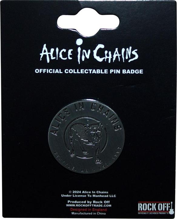 Image du produit Alice In Chains - Badge THREE LEGGED DOG