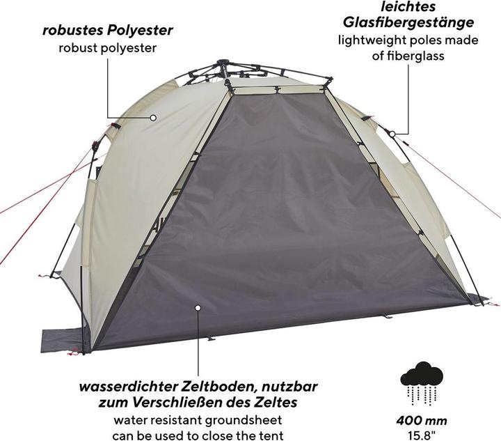 Produktbild Uquip Speedy (Tarp, 2.50 kg, 1 Person)