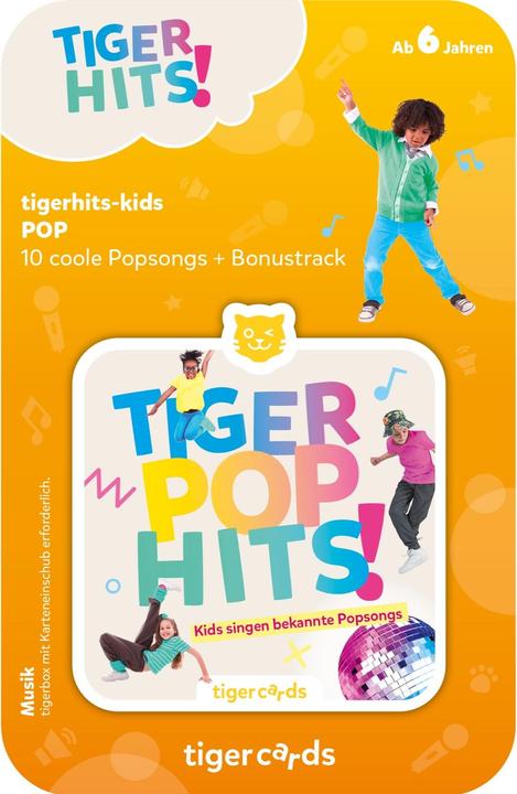 Produktbild Tigermedia tigercard - tigerhits - tiger POP hits