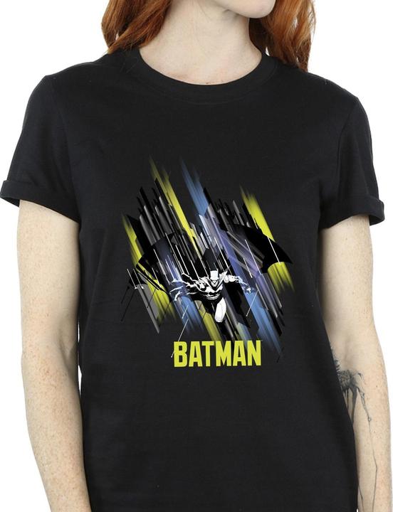Immagine prodotto Maglietta Boyfriend in cotone da donna/ragazzo Batman Flying Batman (XL)
