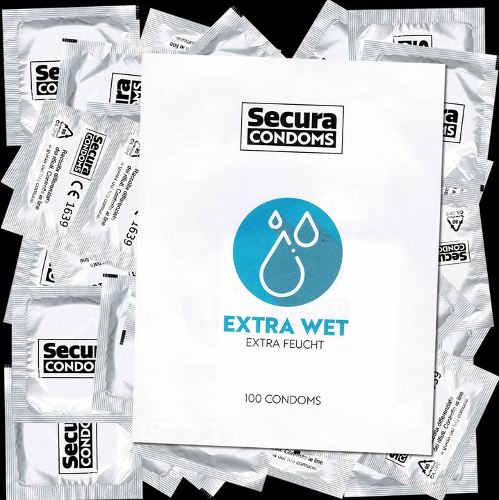 Produktbild Secura Extra Wet 100er-Beutel (100 Stk.)