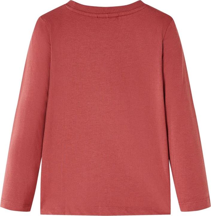 Immagine prodotto VidaXL Camicia da bambino a maniche lunghe rosso scuro 92,Materiale: 100 (92)