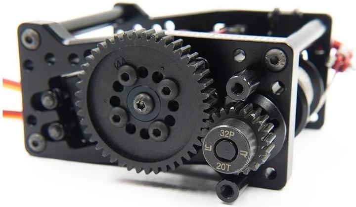 Image du produit Yeah Racing Treuil de modélisme avec embrayage, pour servos, en kit