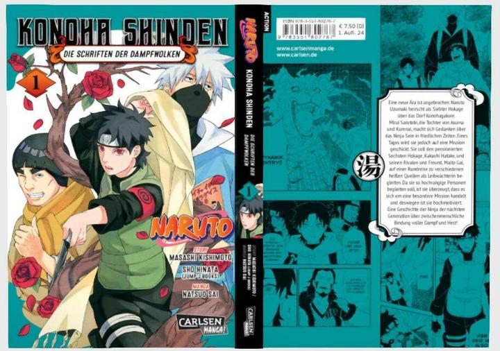 Actual product image Naruto - Konoha Shinden 1 (German, Masashi Kishimoto, Shou Hinata, 2024)